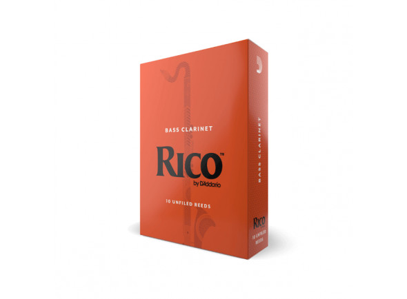 Rico Royal  Bass Clarinet Reeds, Strength 3, 3 Pack